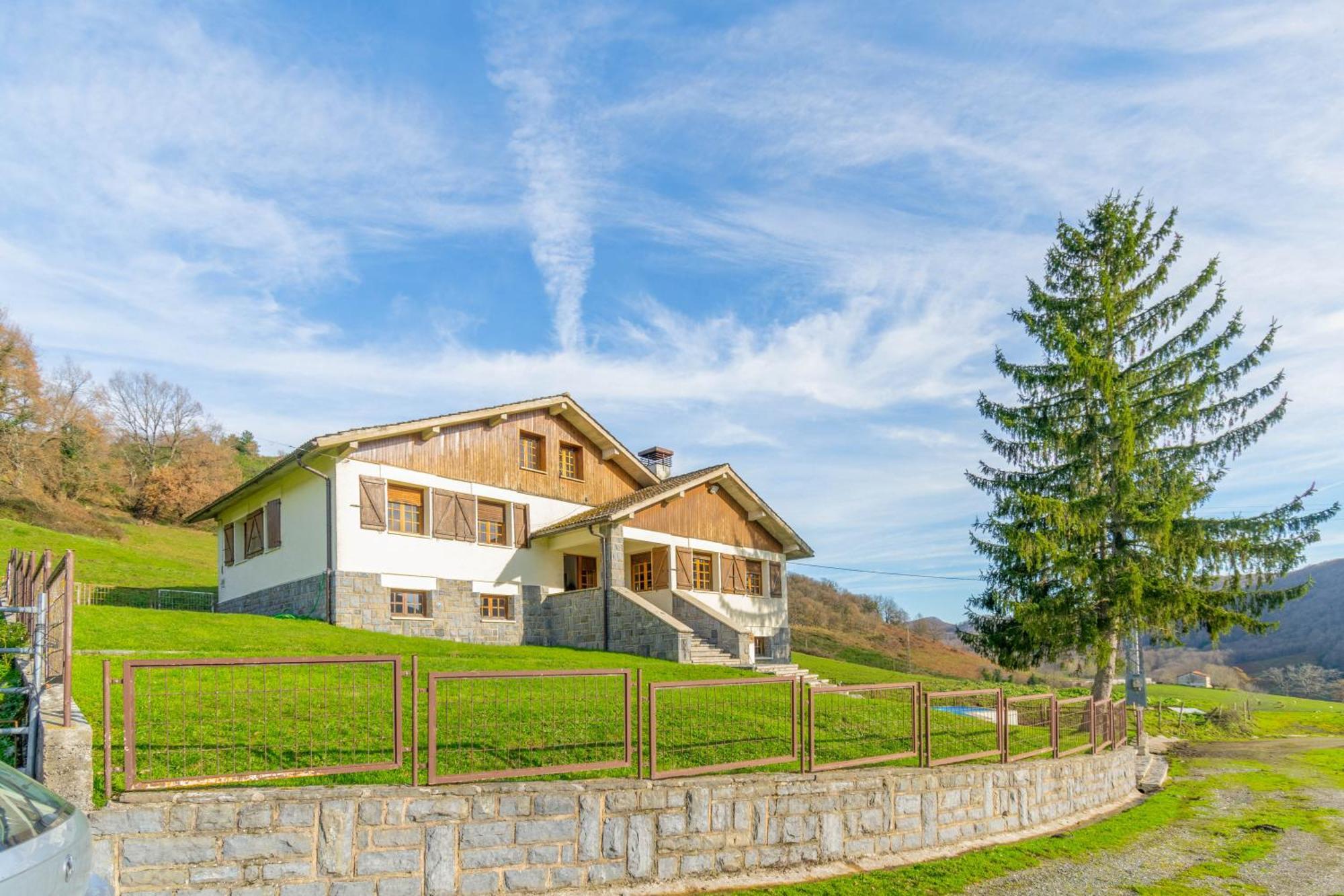 Casa Ospela, Espectacular Chalet De Montana Rodeada De Naturaleza Aizaroz Exteriér fotografie